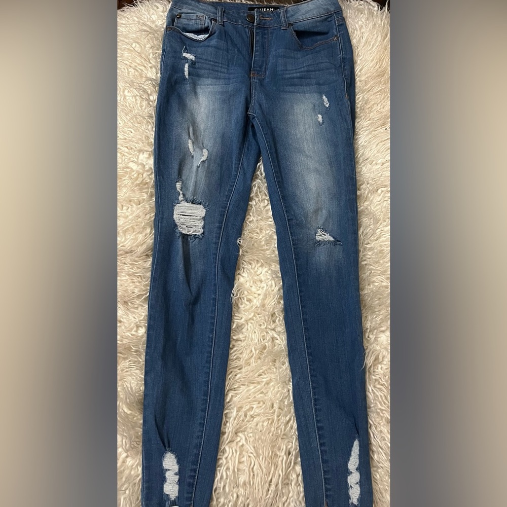 Enjean denim co . Blue Jeans, size 5,